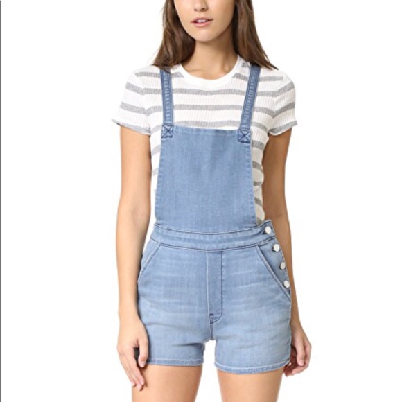 MOTHER Pants - NWT mother denim swooner shorts overalls